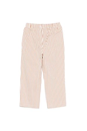 antaloni a righe marrone e bianco ZHOE & TOBIAH KIDS | STZ5340